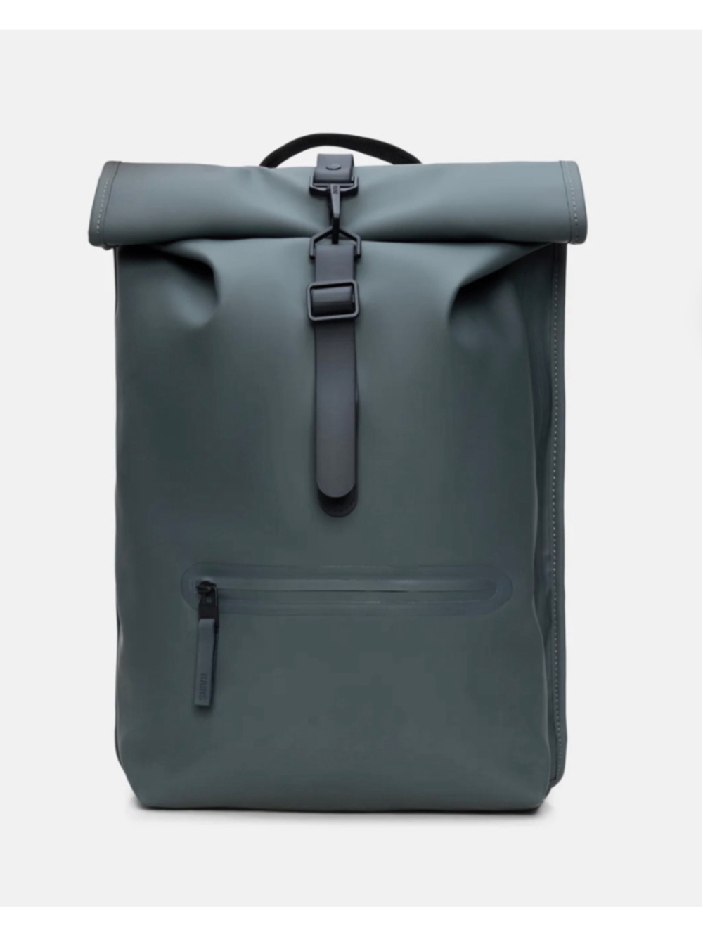 Rains Backpack Gray NEW NWT Rolltop Rucksack Unisex Rainproof